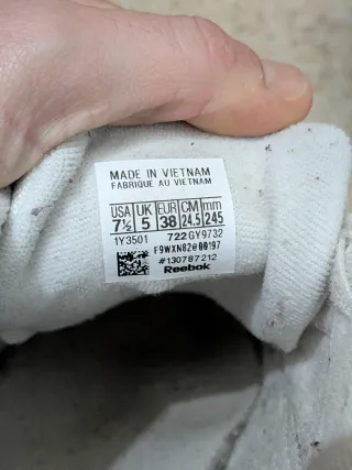 Reebok classic Vegan