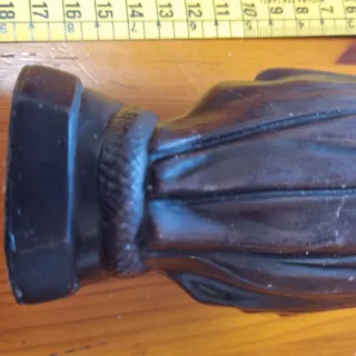 Virgen Milagrosa antigua  Resina pesada años 30-50