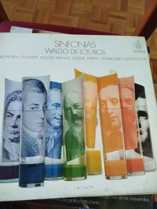 Vinilo Sinfonías Waldo de los Ríos