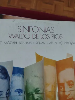 Vinilo Sinfonías Waldo de los Ríos