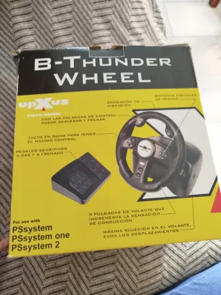 Volante Upxus B-Thunder para PS y PS2