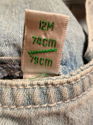 Conjunto de ropa de niña talla 12 meses