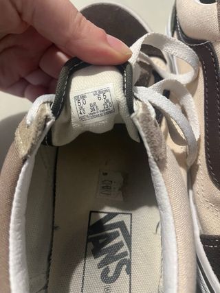 Vans Beige y Marrón