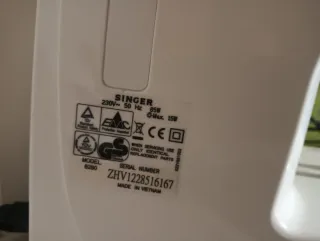 Máquina de coser Singer eléctrica