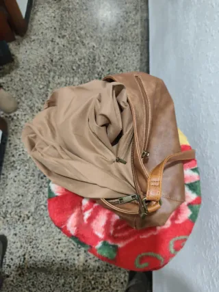 Bolso de hombro de cuero para mujer