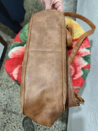 Bolso de hombro de cuero para mujer