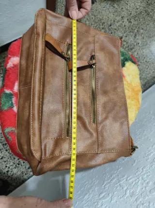 Bolso de hombro de cuero para mujer