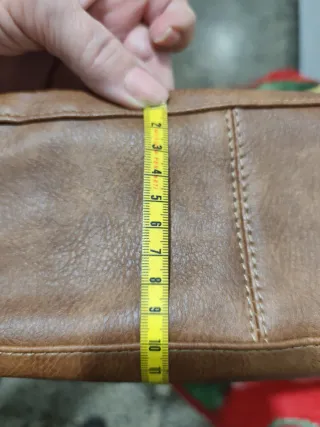 Bolso de hombro de cuero para mujer