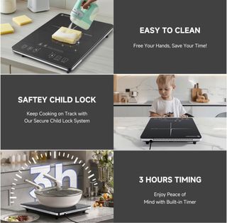 Placa Inducción 2000W NUEVO