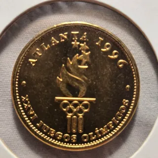 LOTE 9 -  3 Monedas conmemorativas - Olimpiadas