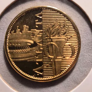 LOTE 9 -  3 Monedas conmemorativas - Olimpiadas