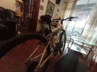 Bicicleta Montaña Decathlon Blanca Niño(negociable