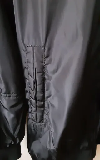 Cazadora bomber Negra Mujer Forro Animal Print Pel