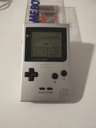 Nintendo Game Boy Pocket Plata