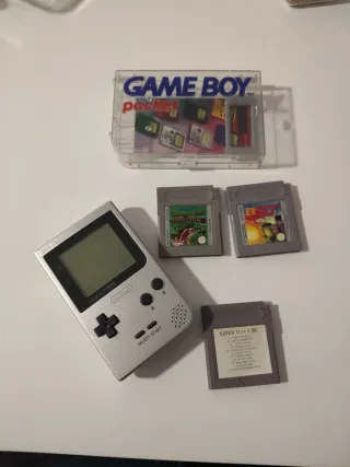 Nintendo Game Boy Pocket Plata
