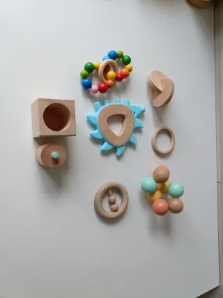 Set Juguetes Bebé Oh My Baby Madera