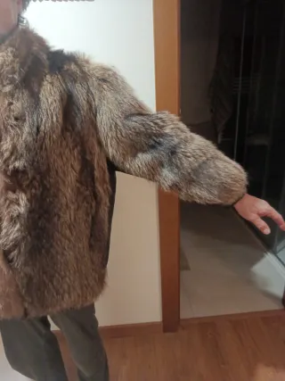 Chaquetón piel.natural zorro talla xl