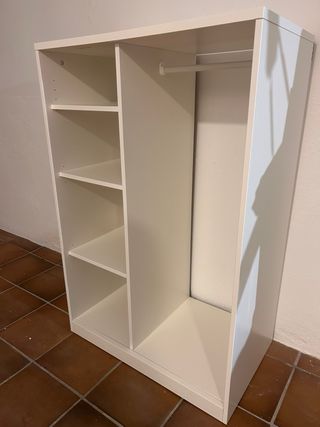 Armario bajo Ikea SYVDE blanco
