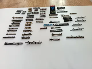 Anagramas Equipos Hi-Fi (Oro y Plata)