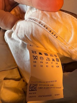 Traje Hugo Boss Marrón