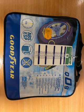 Cadenas de tela para neumáticos, Goodyear