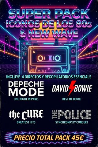 Super Pack Iconos 80s & New Wave DVD