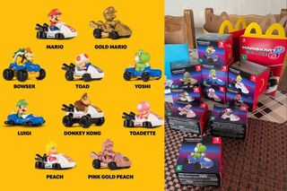 Colección Completa Mario Karts x McDonald's