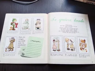 Álbum completo Te quiero Sarah Kay Panini