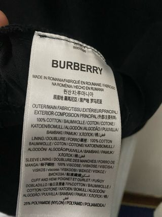 T-shirt Burberry