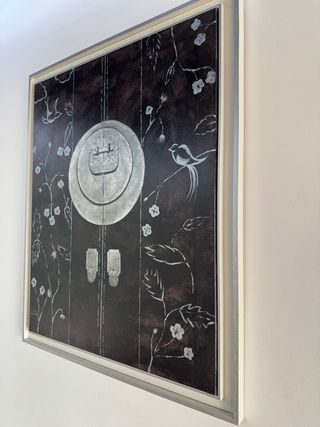 Cuadro Puerta Oleo Lienzo