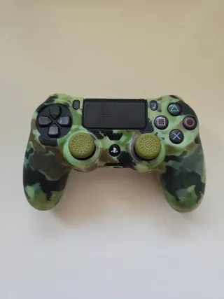 Funda Mando PS4 Camuflaje Verde Militar