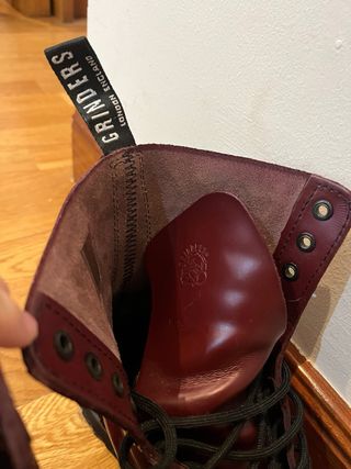 Botas GRINDERS HUNTER Hombre en cereza