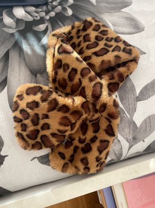 Bufanda pelo leopardo