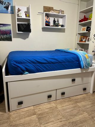 cama nido con 2 cajoneras