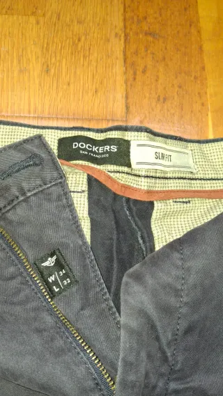 Lote pantalones Dockers, Tommy, Gant y element