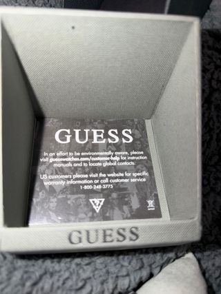 Reloj Guess Hombre Negro