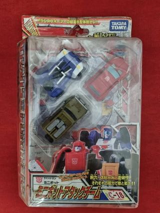 Transformers C-18 Minibot Attack Team Brawn