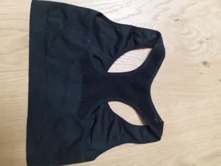 Sujetador deportivo Domyos negro talla S