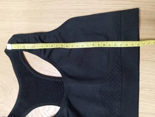 Sujetador deportivo Domyos negro talla S