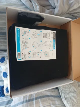 Cojín Antiescaras Vicair Vector O2 Negro