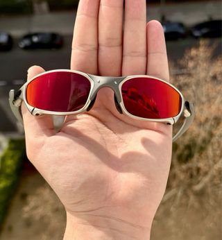 Oakley Juliet Plasma Lentes Rojos