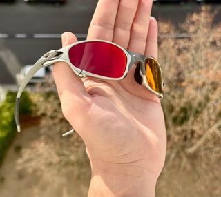 Oakley Juliet Plasma Lentes Rojos