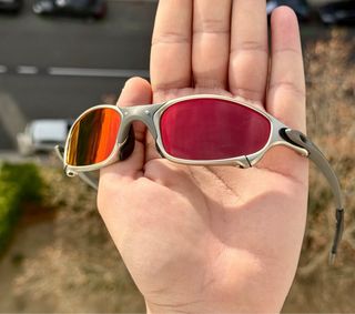 Oakley Juliet Plasma Lentes Rojos