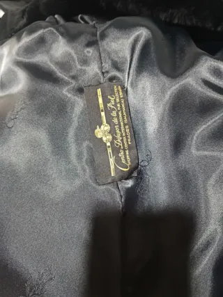 Chaquetón muton cenefa astracán