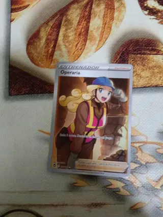 Carta Pokémon Entrenador Operaria Partidario