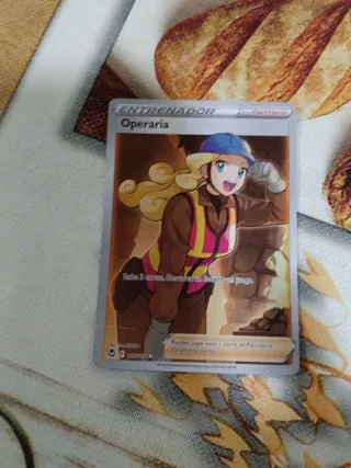 Carta Pokémon Entrenador Operaria Partidario
