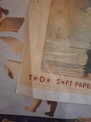 7 Fogli Carta per Decoupage
