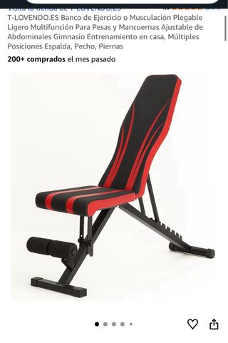 Banco de Ejercicio Plegable T-LOVENDO.ES