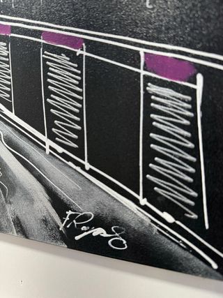 Cuadro F. Rojas Skyline Brooklyn