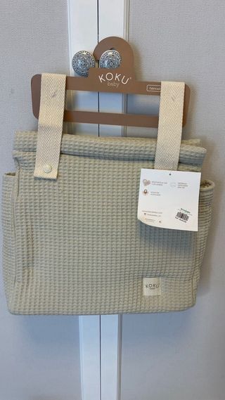 Bolso para carrito waffle, color topo 30x34
